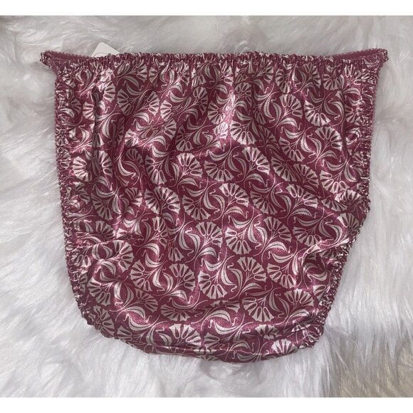 Vintage Delicates JCPenney Satin Panty String Bikini Panties Wallpaper 6 New - Picture 4 of 4